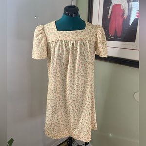 Vintage yellow dress